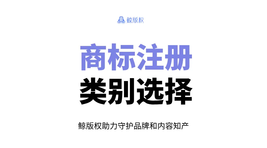 商标注册类别选择全攻略