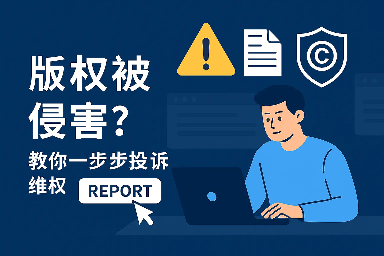 发现侵权如何举报？版权侵权投诉该到哪个部门去？