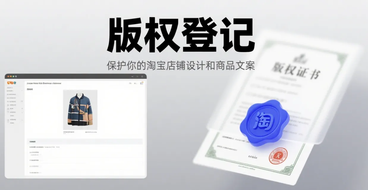 怎么用版权登记保护你的淘宝店铺设计和商品文案？