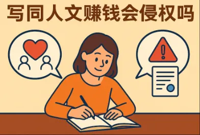 写同人文赚钱会侵权吗？避坑指南与法律风险解析